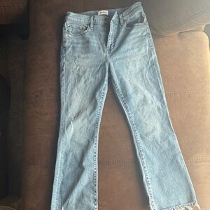 pistola Light Blue Cropped Ankle Jeans